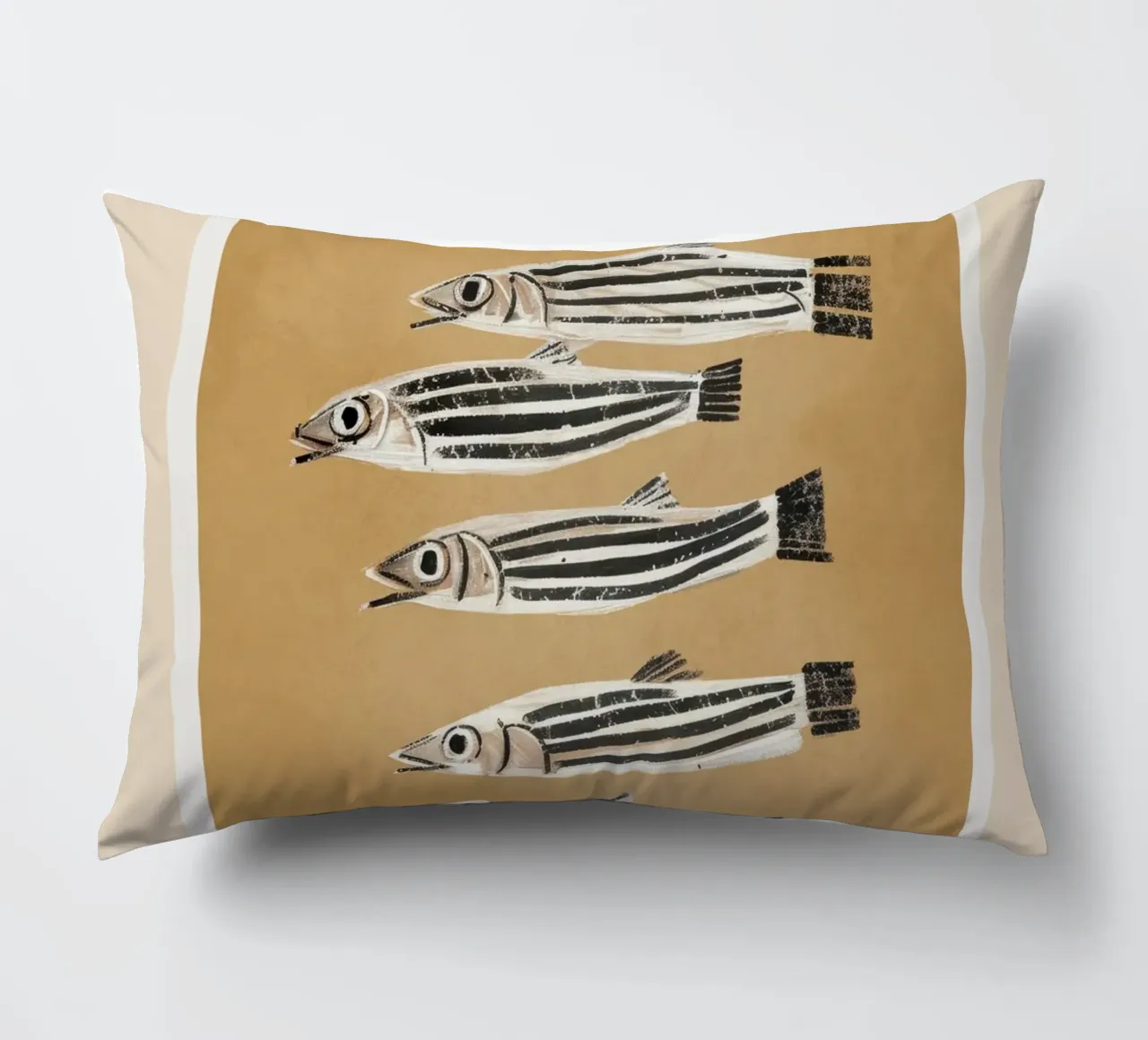 Studio minimo sui pesci cuscino da City Art