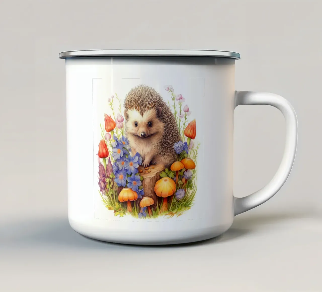 Baby Echidna tazza in smalto da Happy Littles