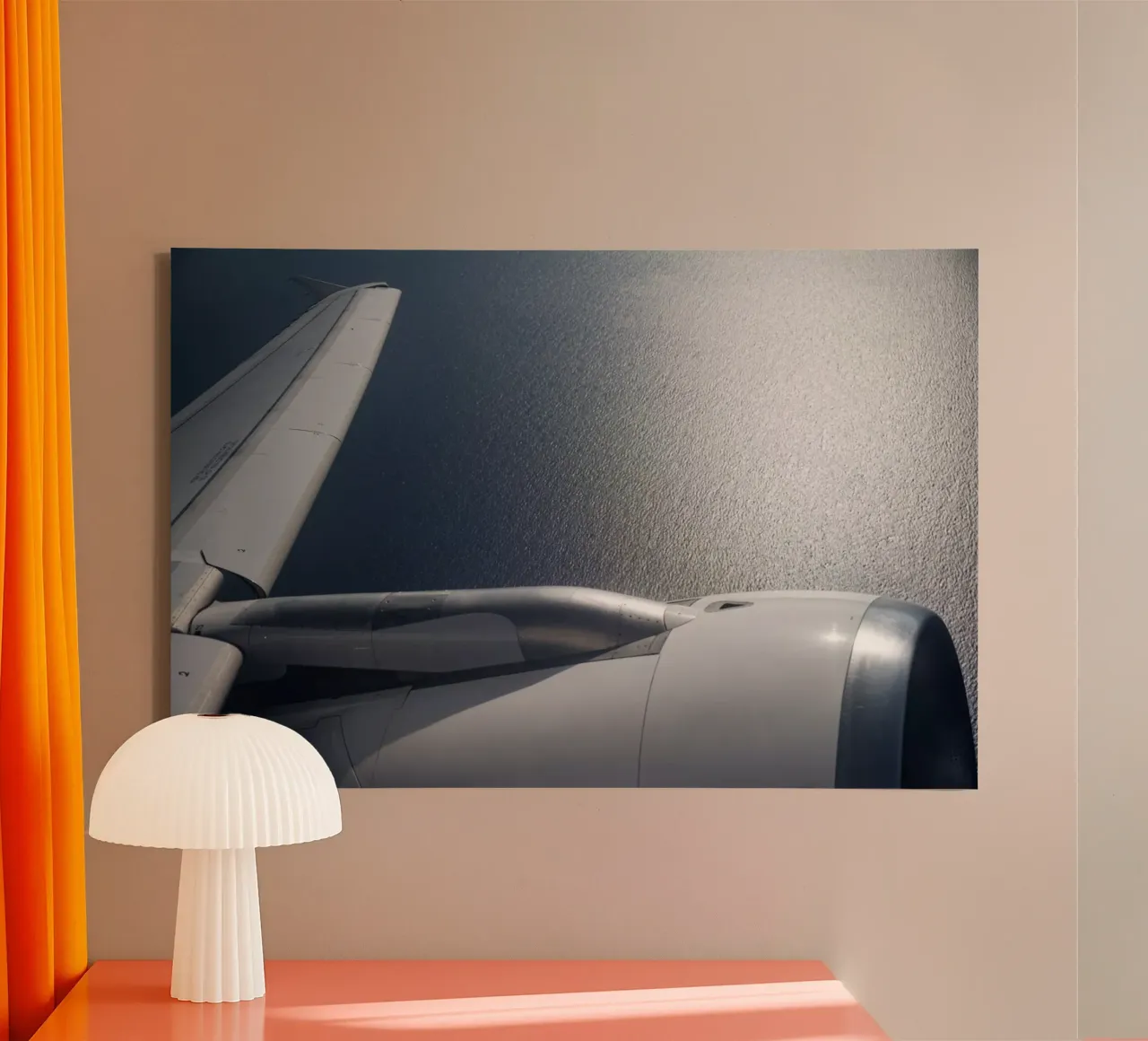Memories from Crete #14 canvas with Floater frame by Tal Paz-Fridman