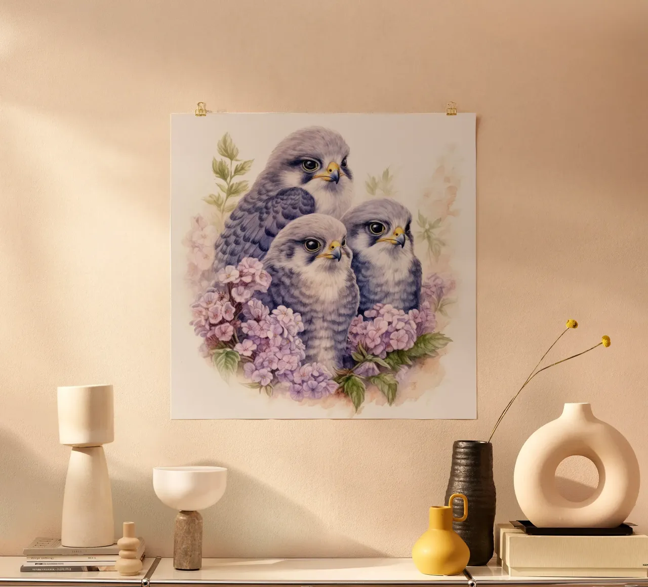 Piccoli falchi poster da Happy Littles