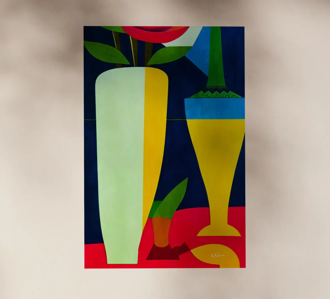 Abstract Still Life, Deux pellicola backlit da Bo Anderson