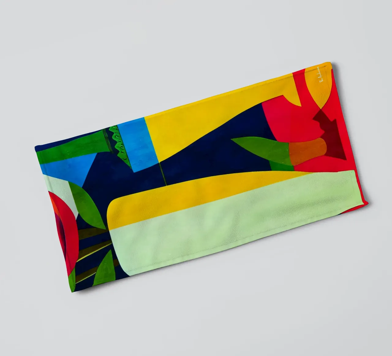 Abstract Still Life, Deux asciugamano da bagno da Bo Anderson