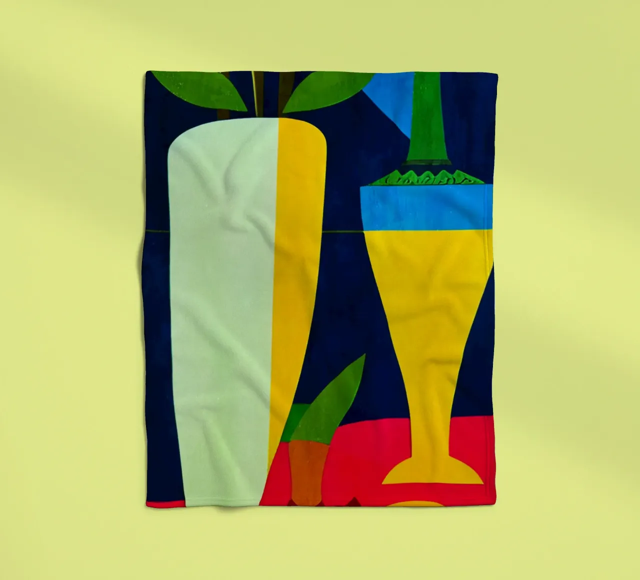 Abstract Still Life, Deux coperta in pile da Bo Anderson