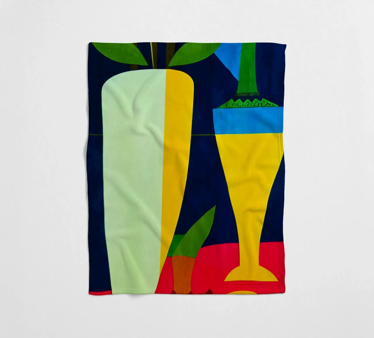 Abstract Still Life, Deux coperta in pile da Bo Anderson