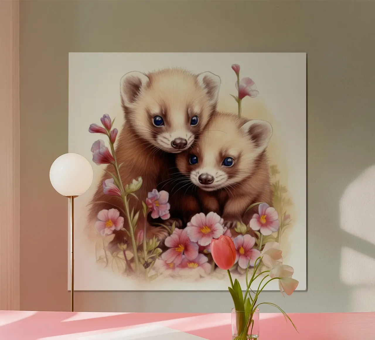 Piccoli furetti carta hahnemühle da Happy Littles