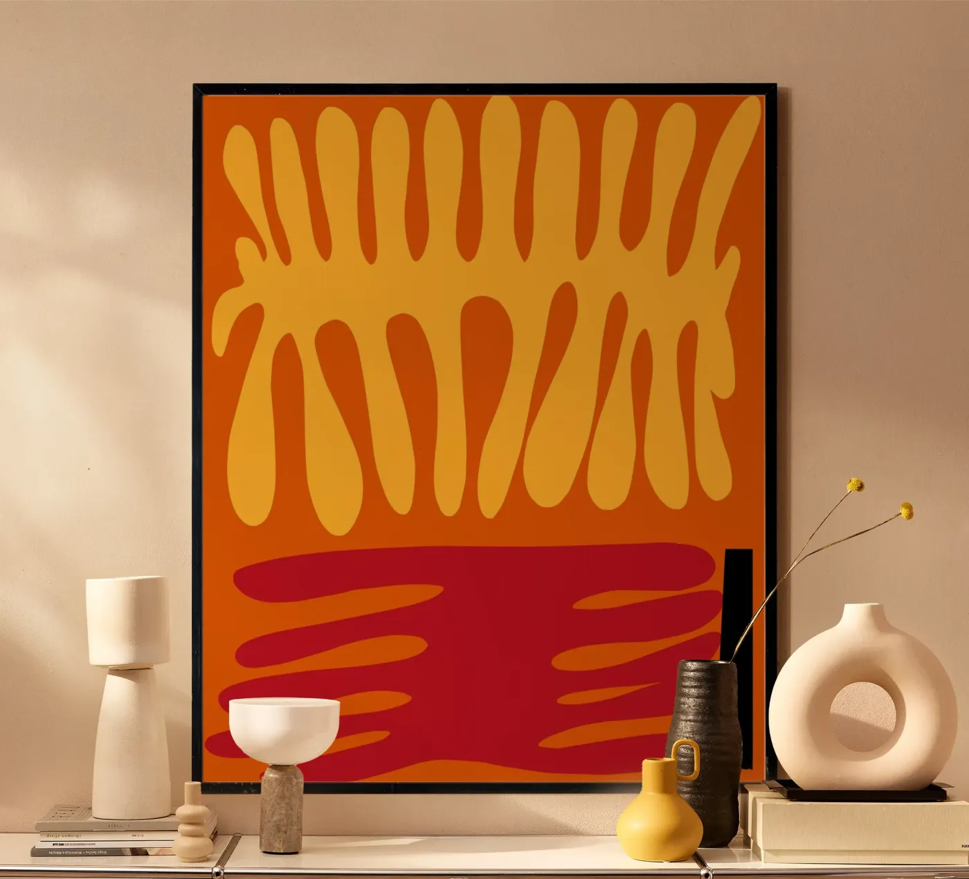 Fire coral poster da Little Dean