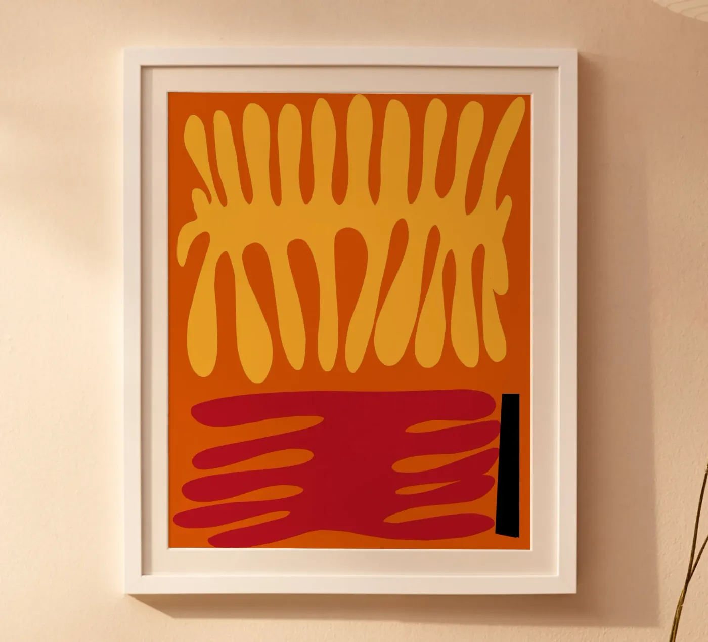 Fire coral poster da Little Dean