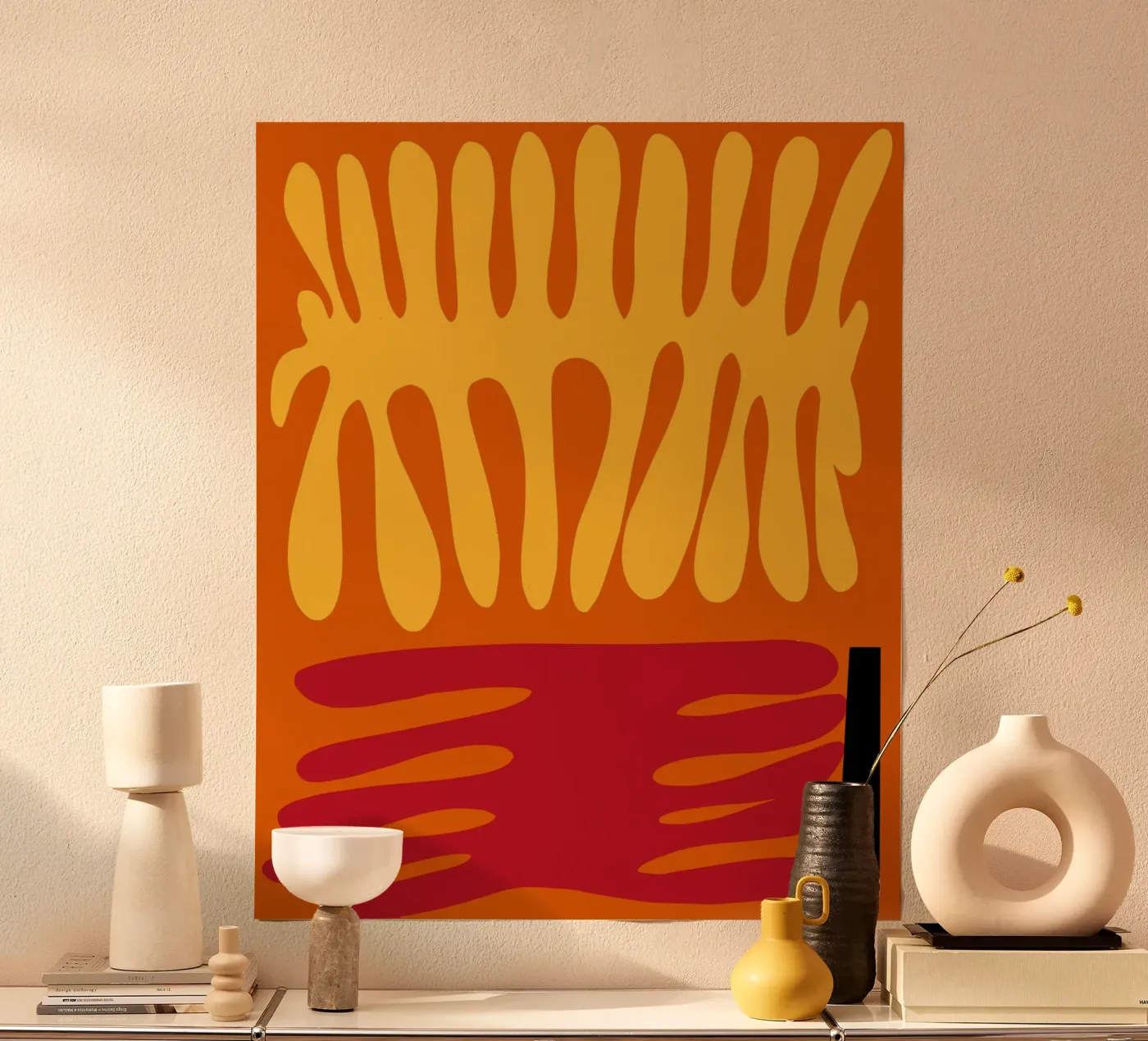 Fire coral poster da Little Dean