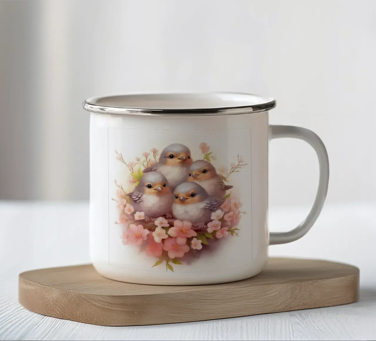 Bambino Finces tazza in smalto da Happy Littles