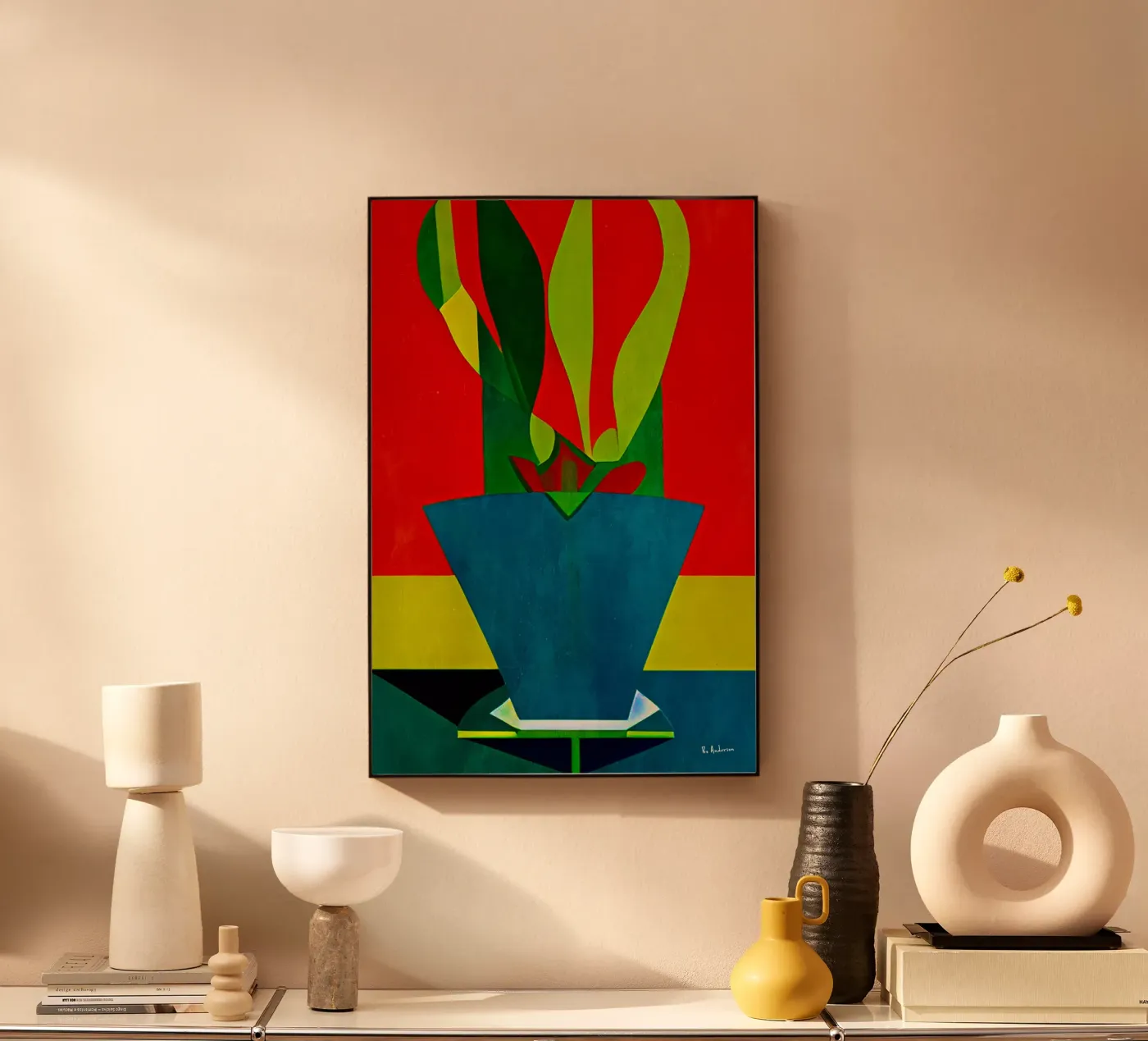 Avec Amour plexiglass da Bo Anderson