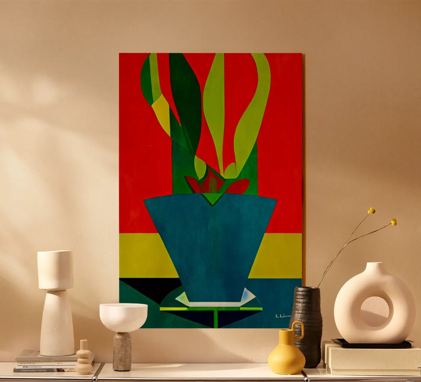 Avec Amour plexiglass da Bo Anderson