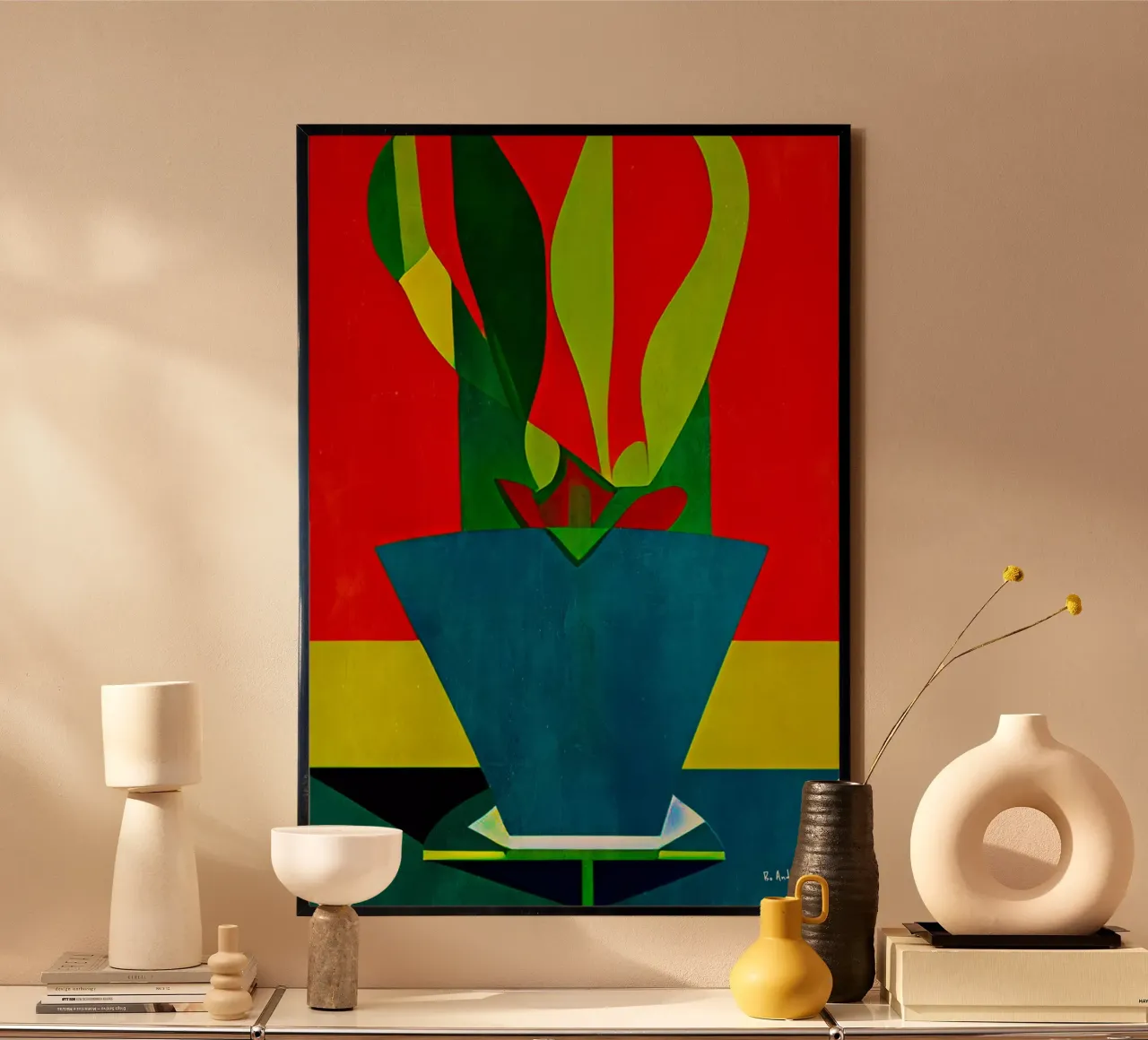 Avec Amour poster da Bo Anderson