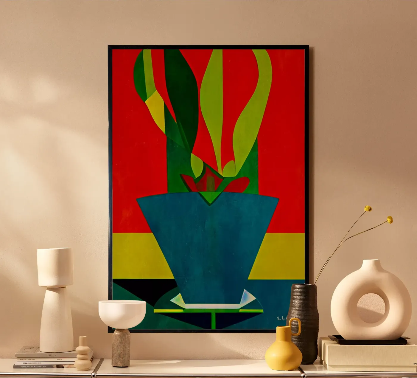 Avec Amour poster da Bo Anderson