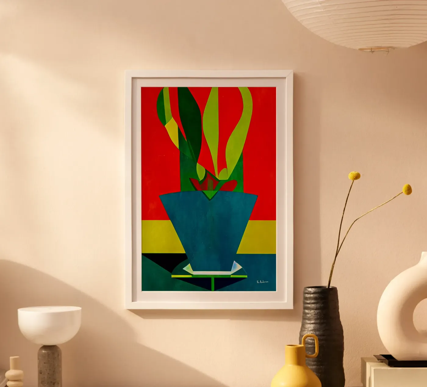 Avec Amour poster da Bo Anderson