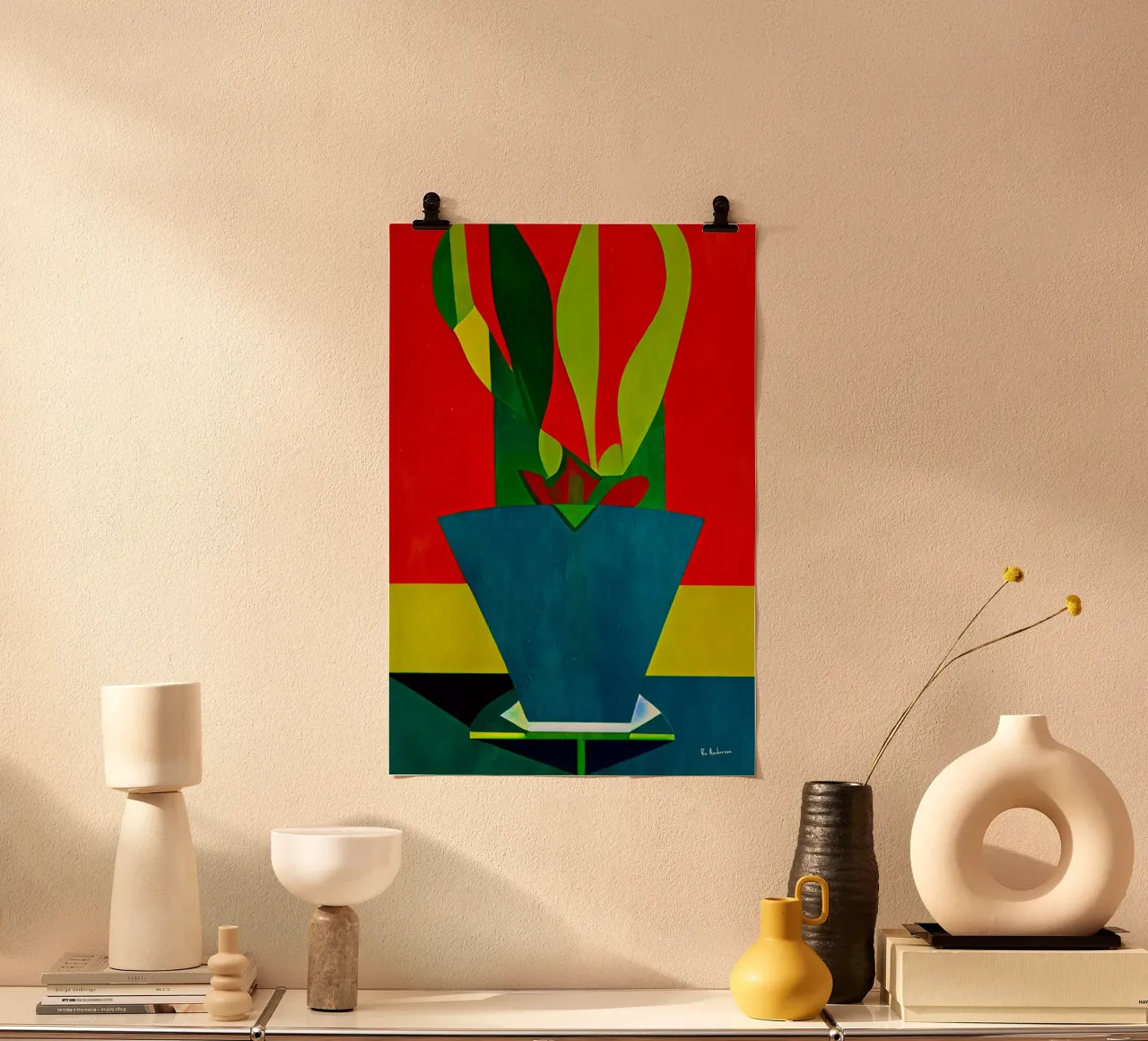 Avec Amour poster da Bo Anderson