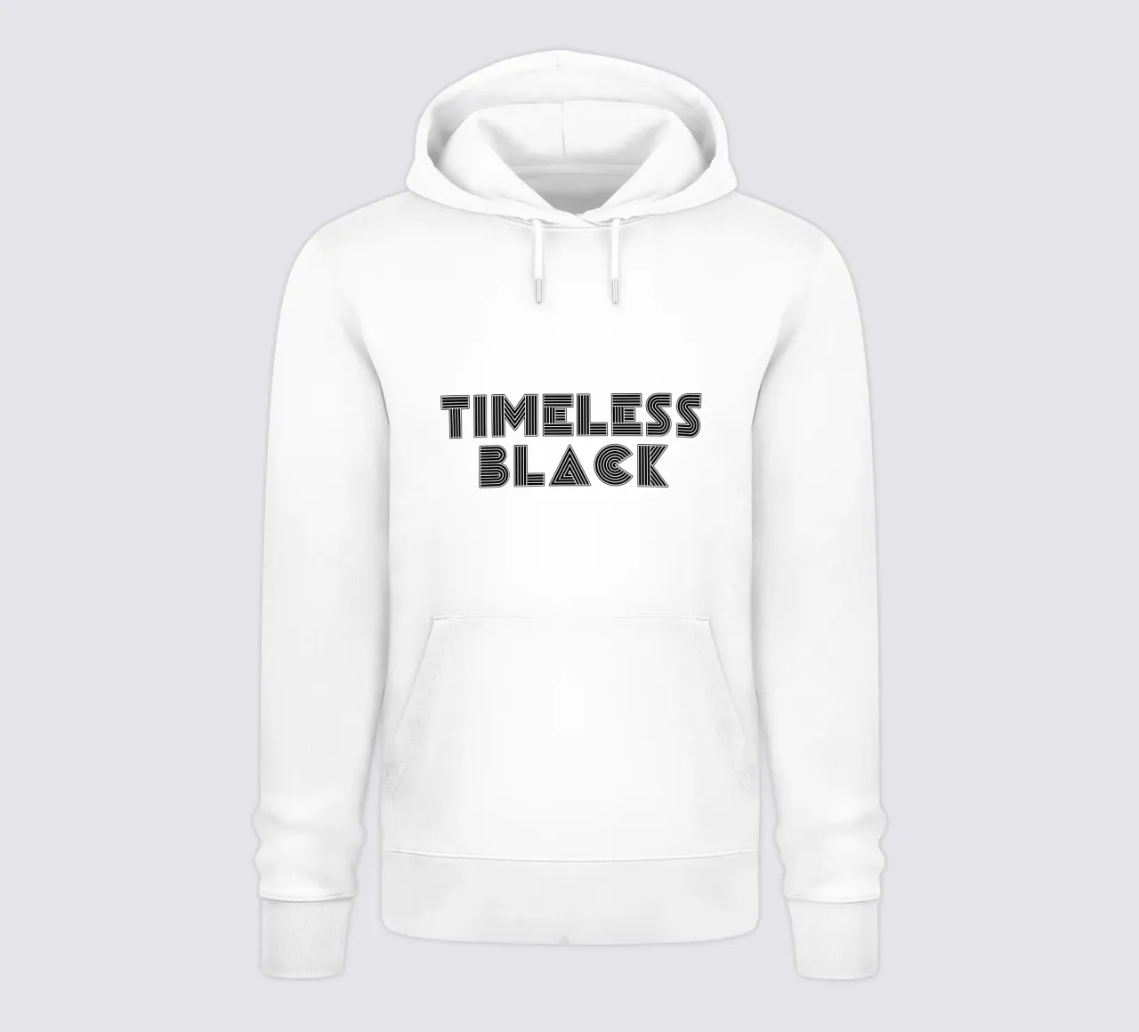 Timeless black felpa con cappuccio da TijanaArtStudio88