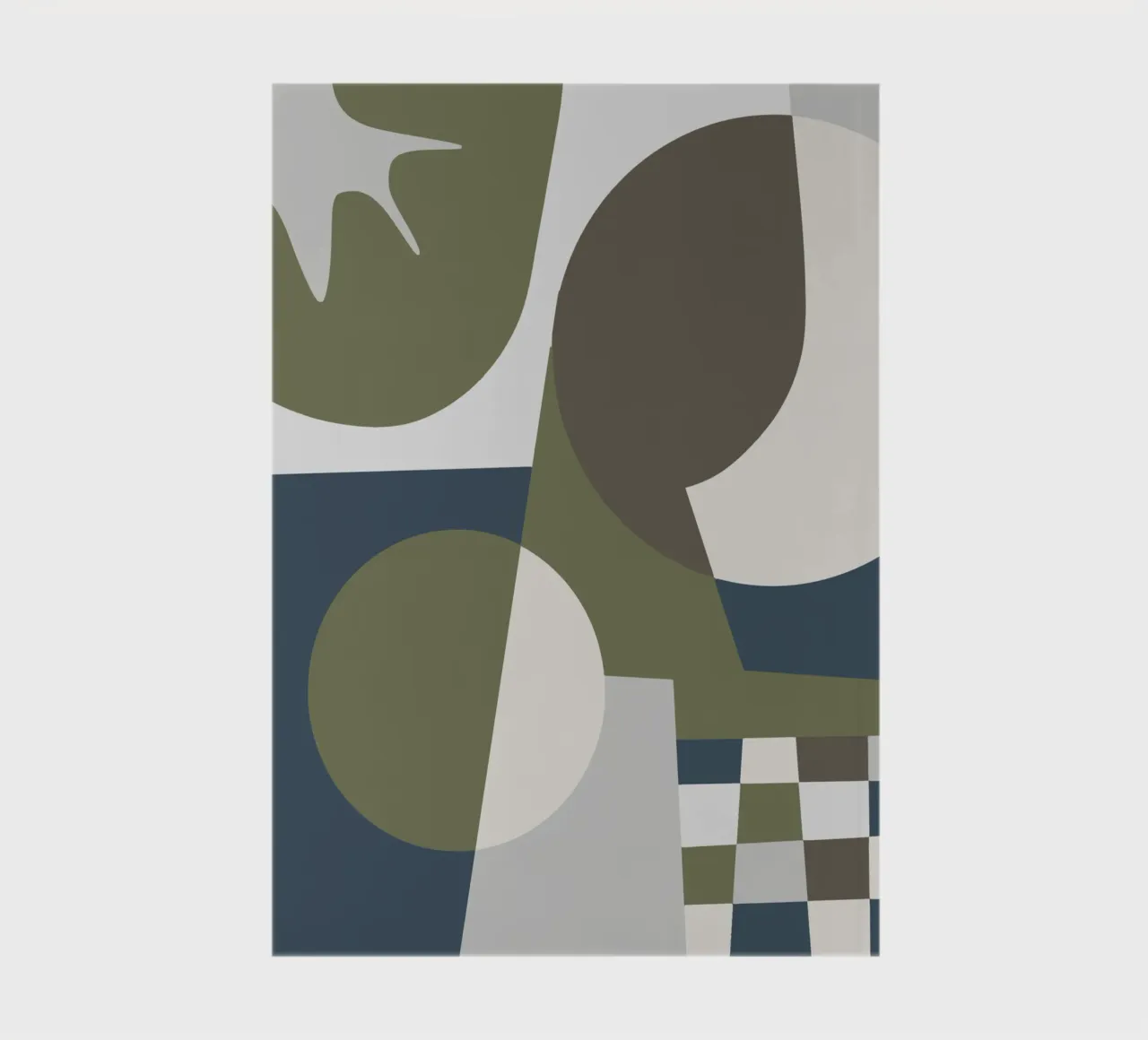 Scandinavian tiles 02 notebook by Little Dean