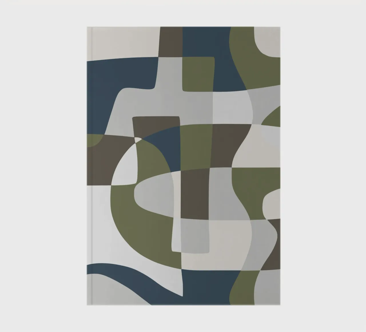 Scandinavian tiles 03 notebook by Little Dean