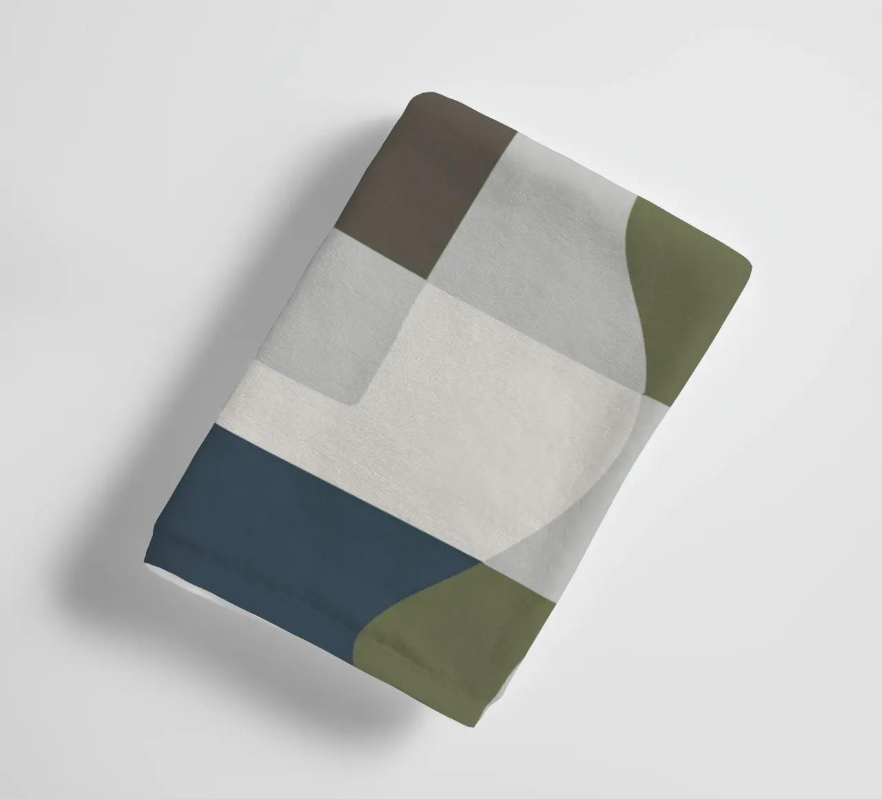 Scandinavian tiles 03 towel by Little Dean