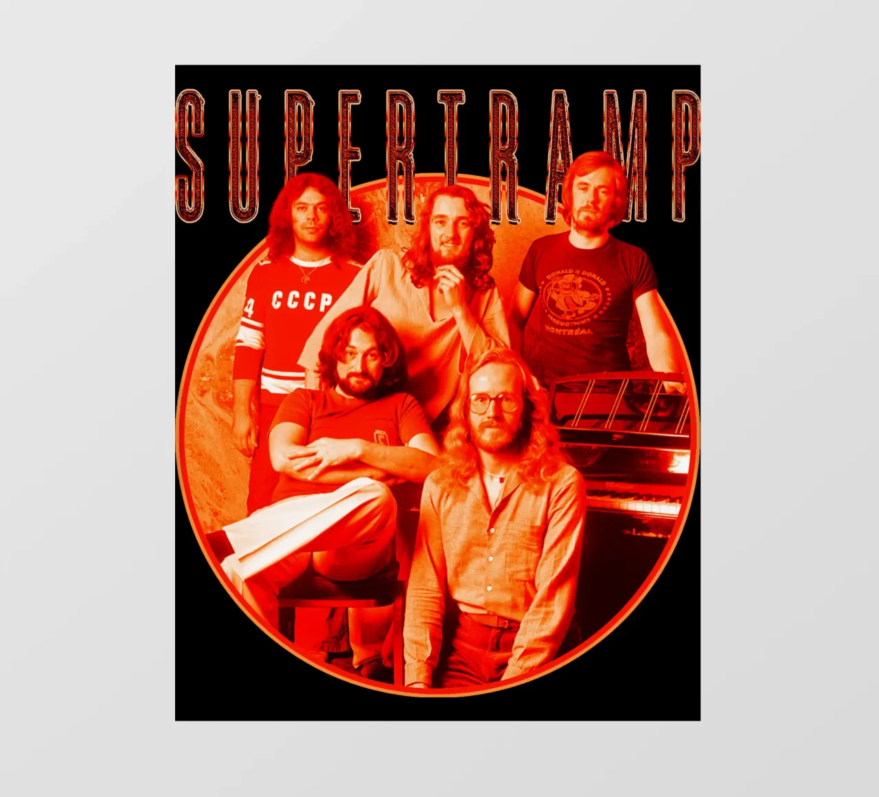 Retro Style - Super Tramp pellicola backlit da igoshdesigns