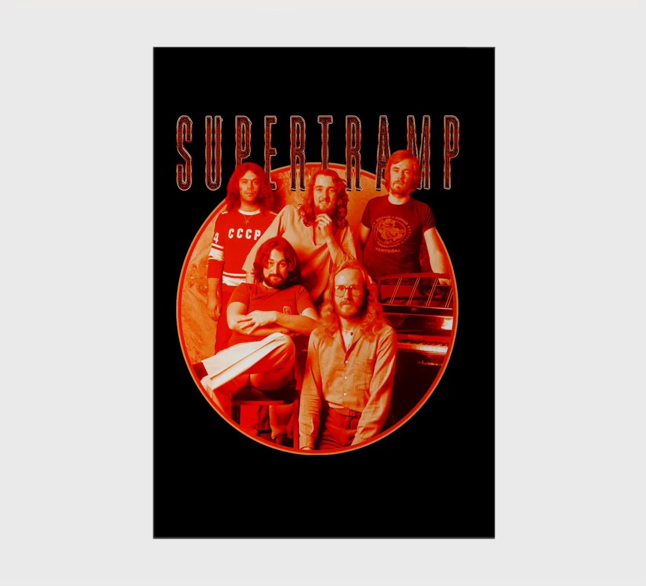 Retro Style - Super Tramp notebook by igoshdesigns