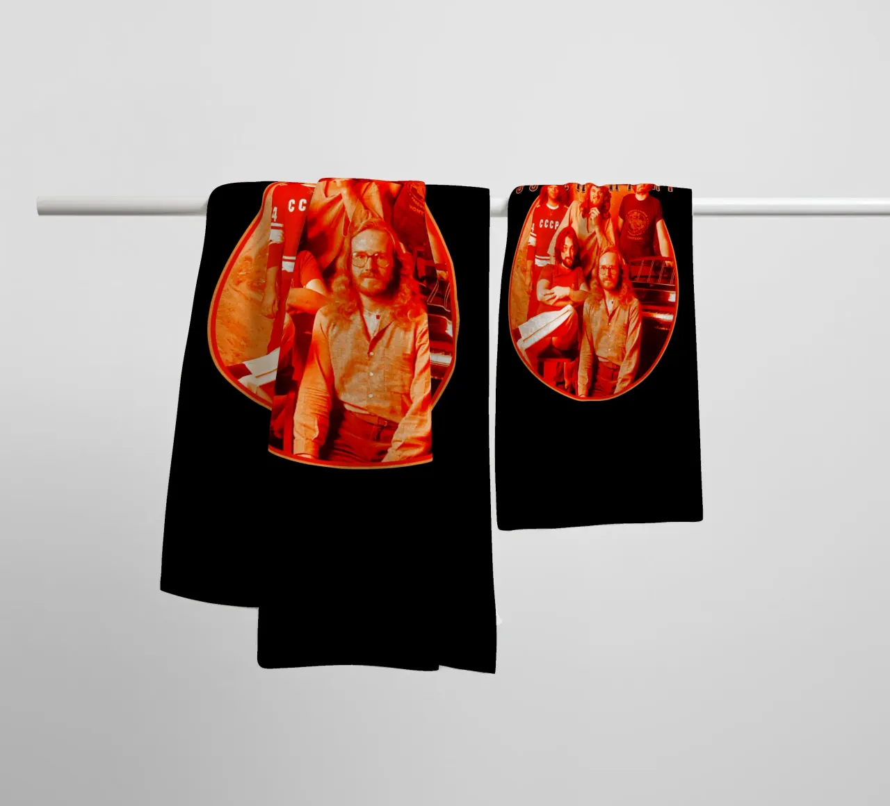 Retro Style - Super Tramp asciugamano da bagno da igoshdesigns
