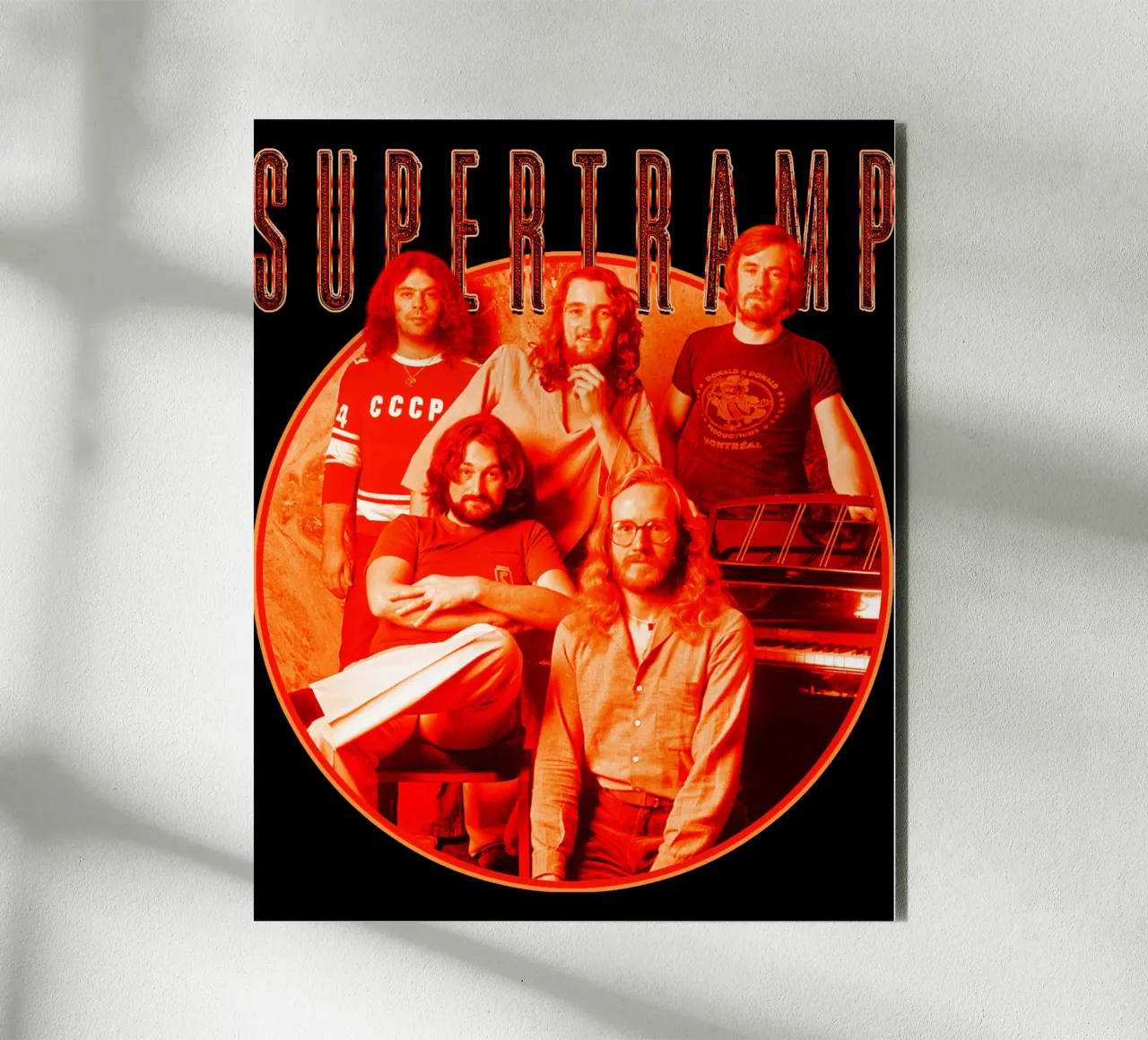 Retro Style - Super Tramp alluminio dibond da igoshdesigns