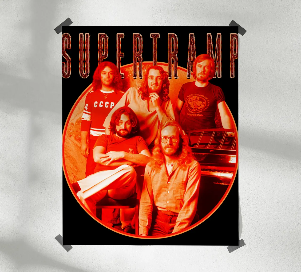 Retro Style - Super Tramp carta hahnemühle da igoshdesigns