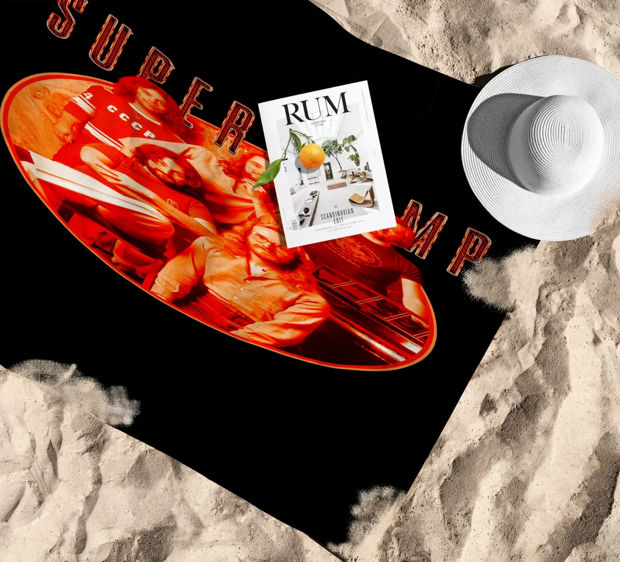 Retro Style - Super Tramp telo mare da igoshdesigns