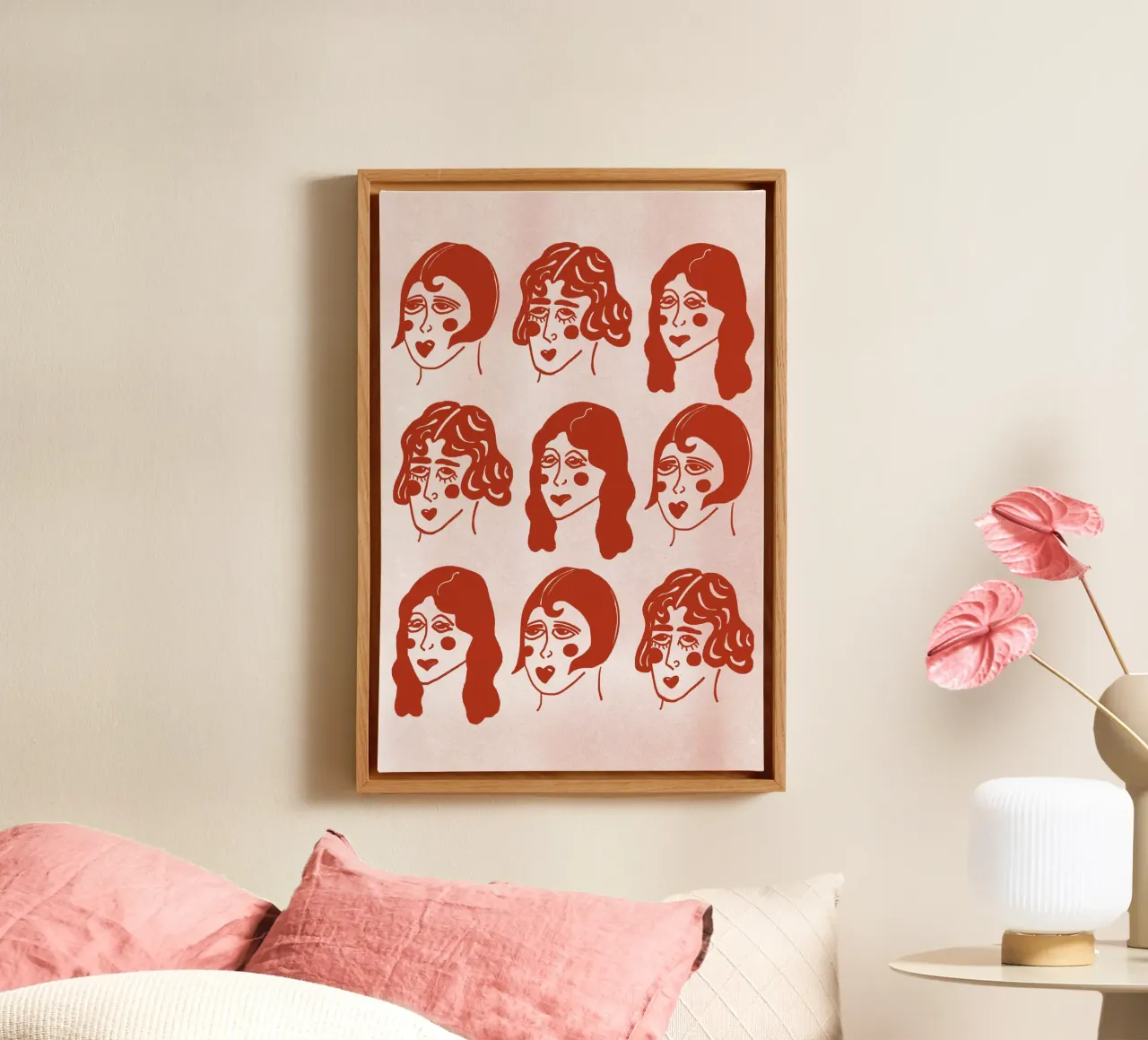 Ladies canvas by Mela Patterns