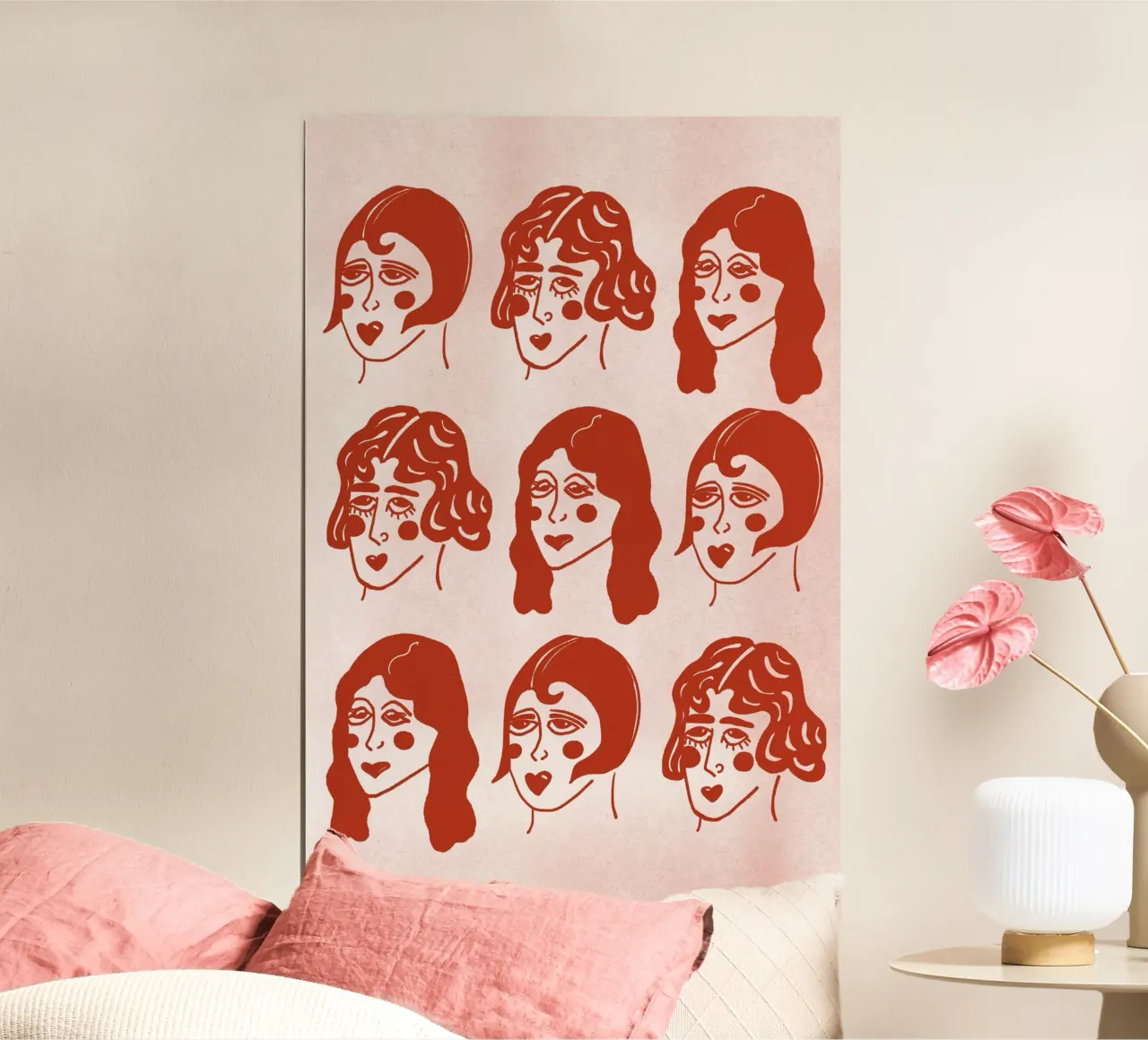 Dames poster van Mela Patterns