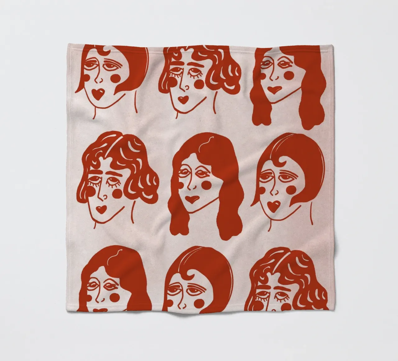 Dames fleecedeken van Mela Patterns