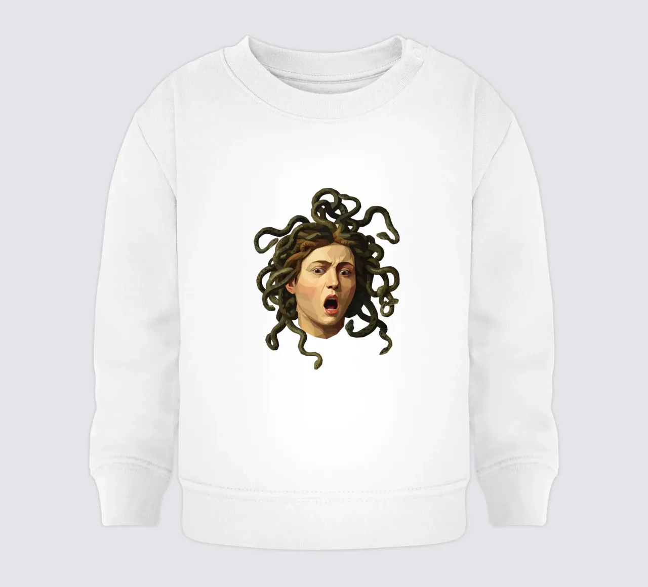 Medusa Lowpoly felpa neonato da Low Profile
