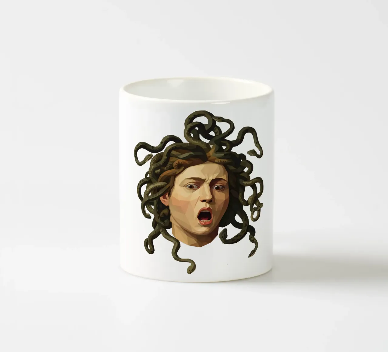 Medusa Lowpoly tazza in ceramica da Low Profile