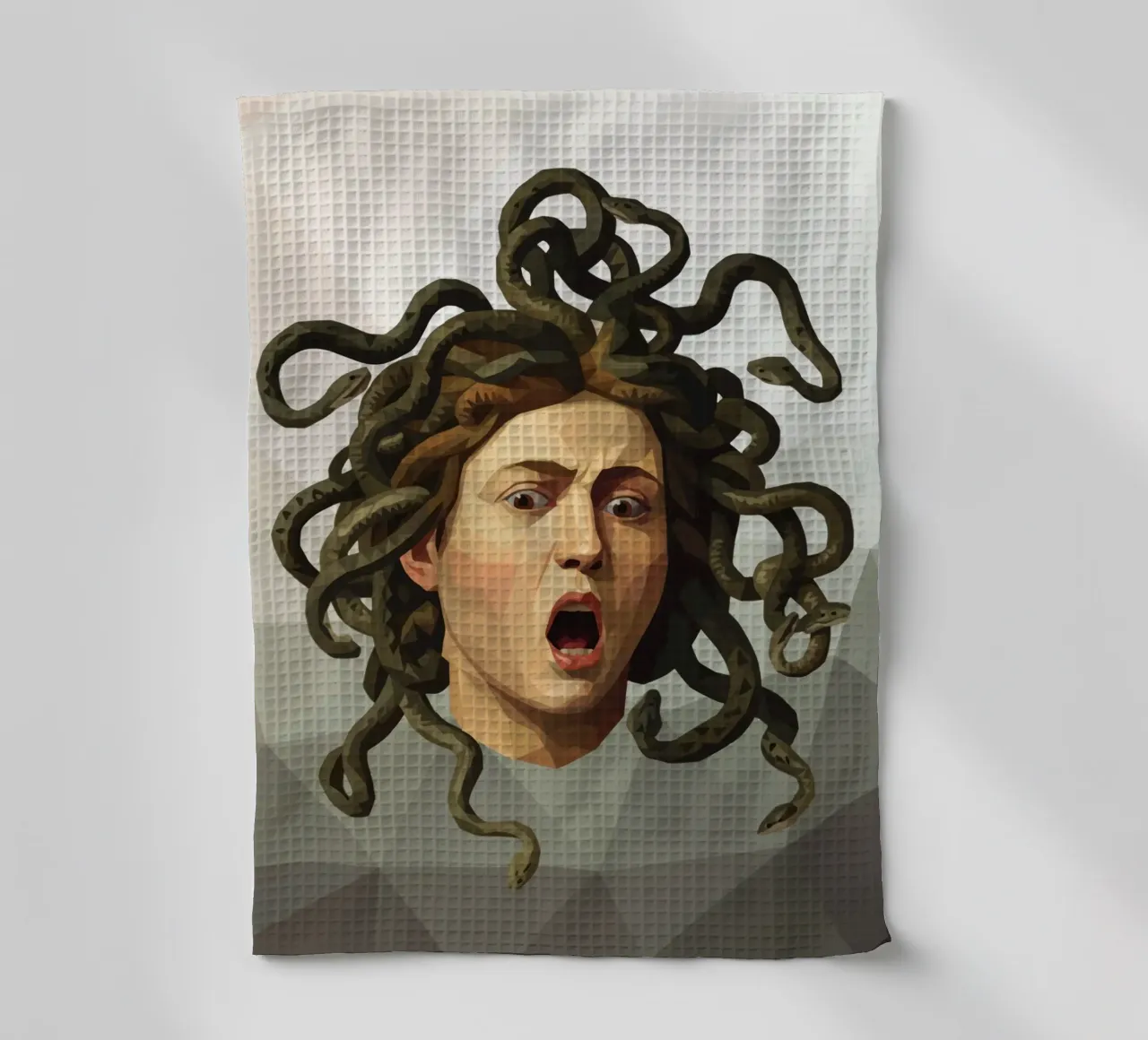 Medusa Lowpoly torchon de Low Profile