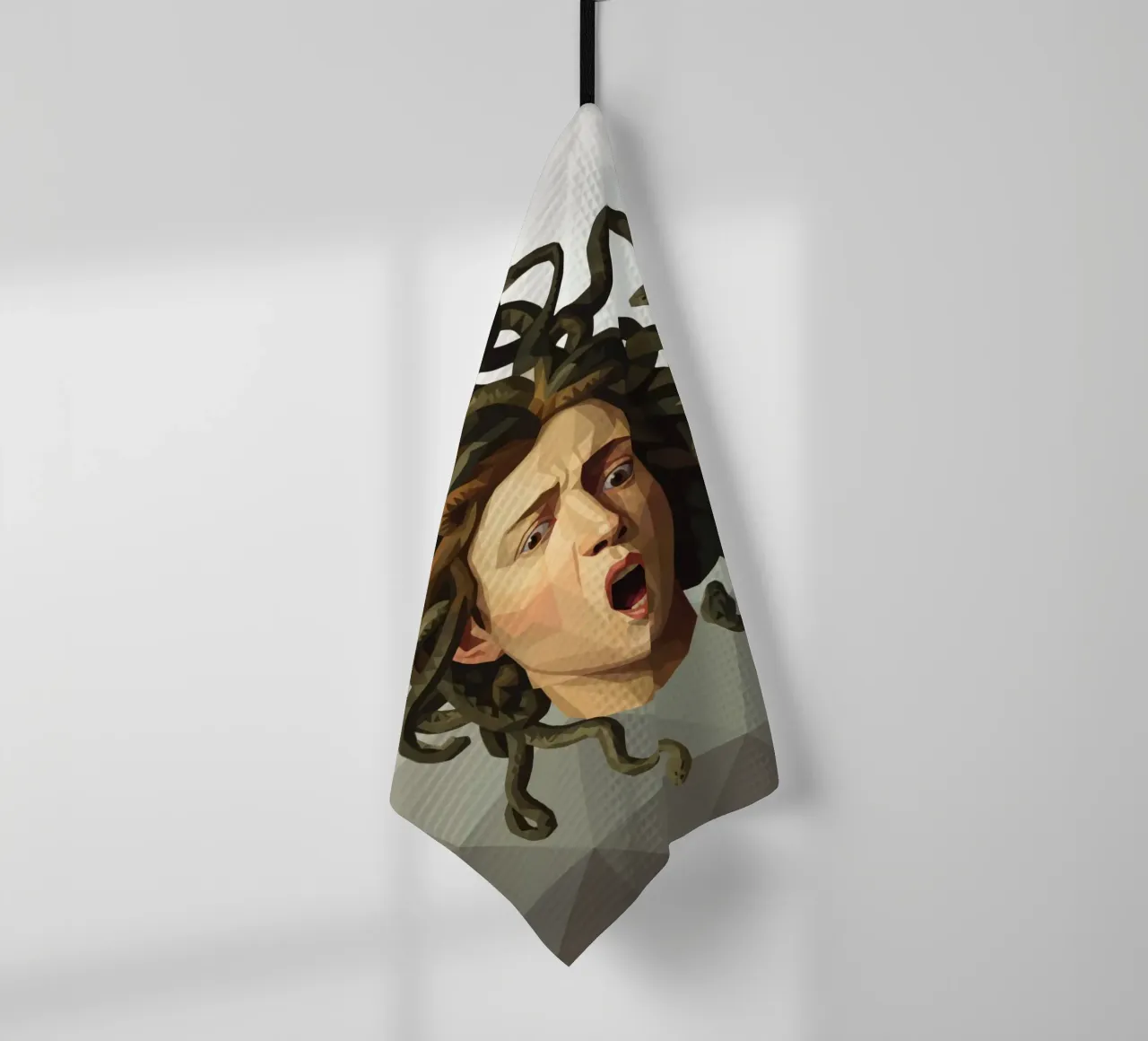 Medusa Lowpoly torchon de Low Profile