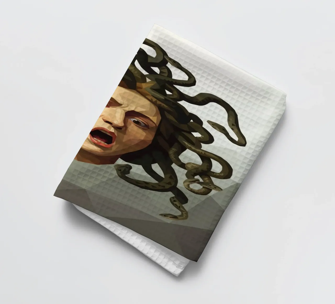 Medusa Lowpoly torchon de Low Profile