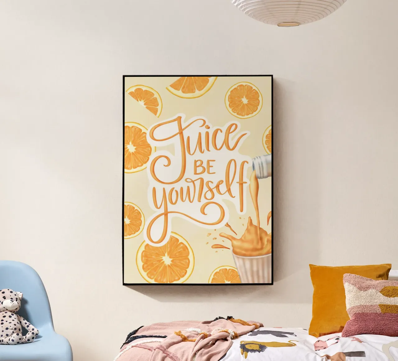 Juice be Yourself plexiglas de Aminah Eleonora