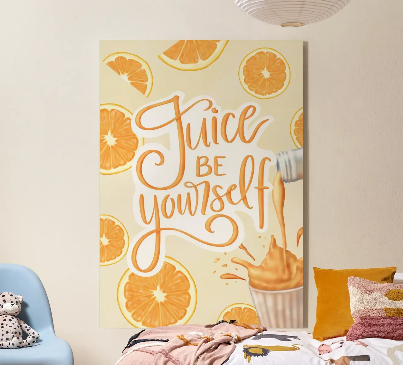 Juice be Yourself plexiglas de Aminah Eleonora