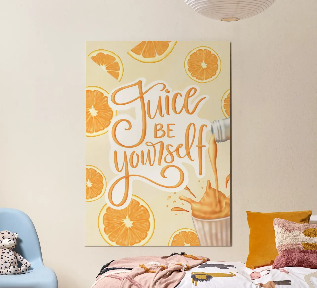 Sap wees jezelf poster van Aminah Eleonora
