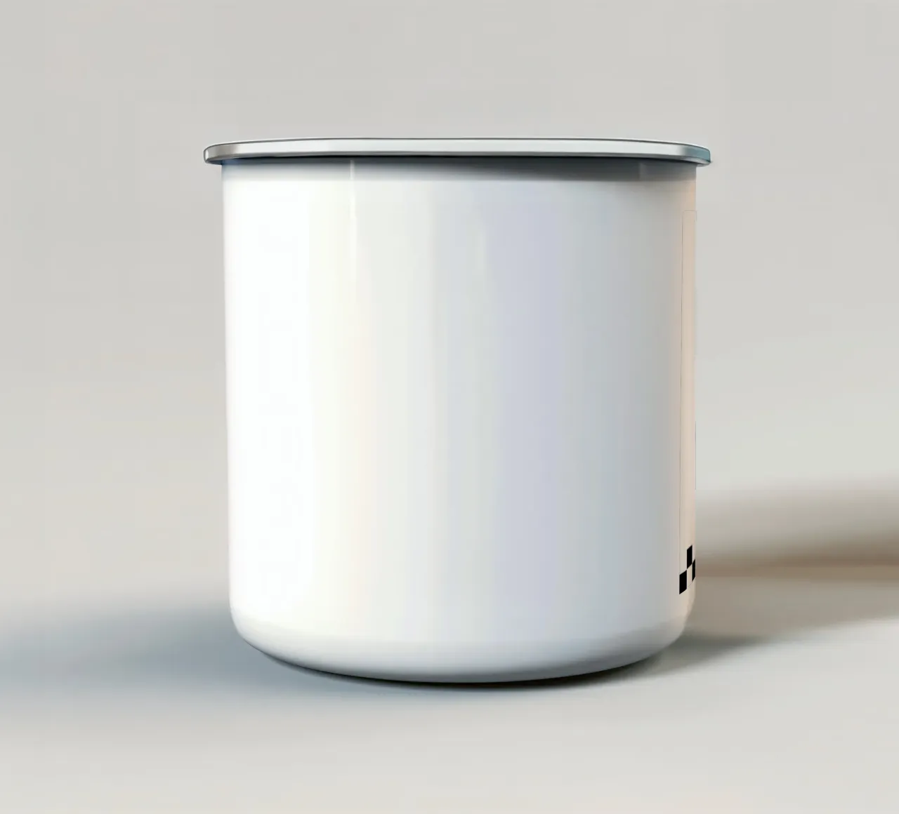 this Cage is for leaving. tazza in smalto da FRICKE DESIGN