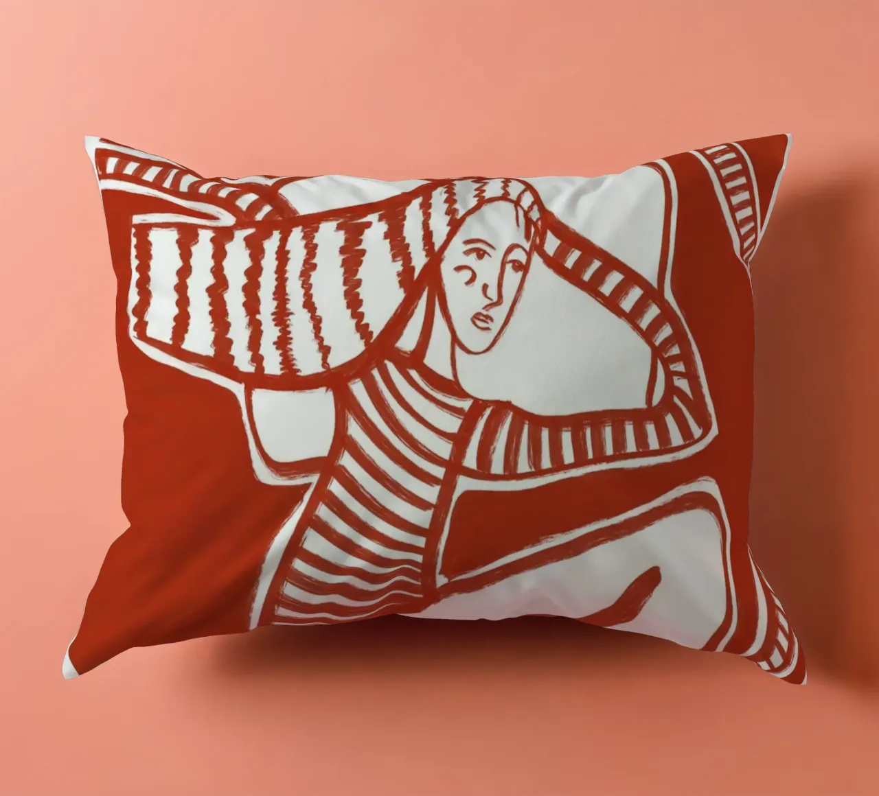 Ora di andare a letto cuscino da Mela Patterns