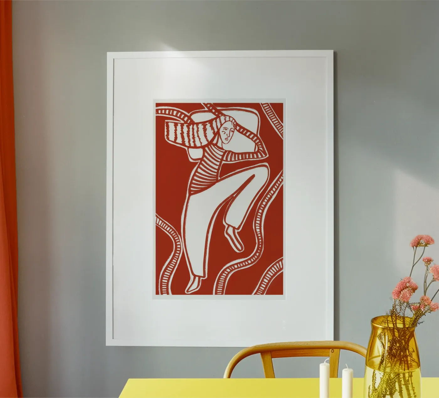 Bed Time poster van Mela Patterns