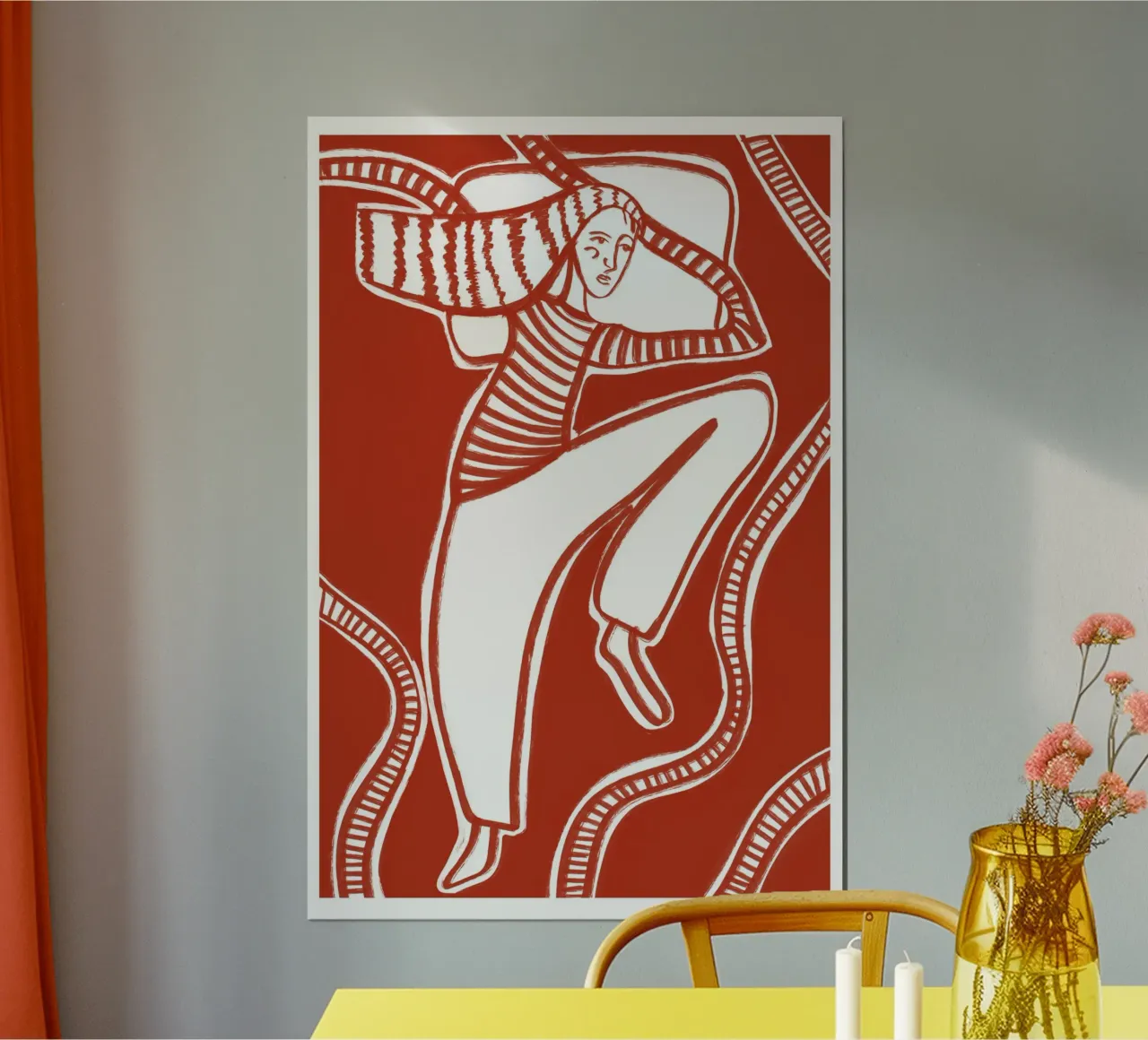 Bedtijd poster van Mela Patterns