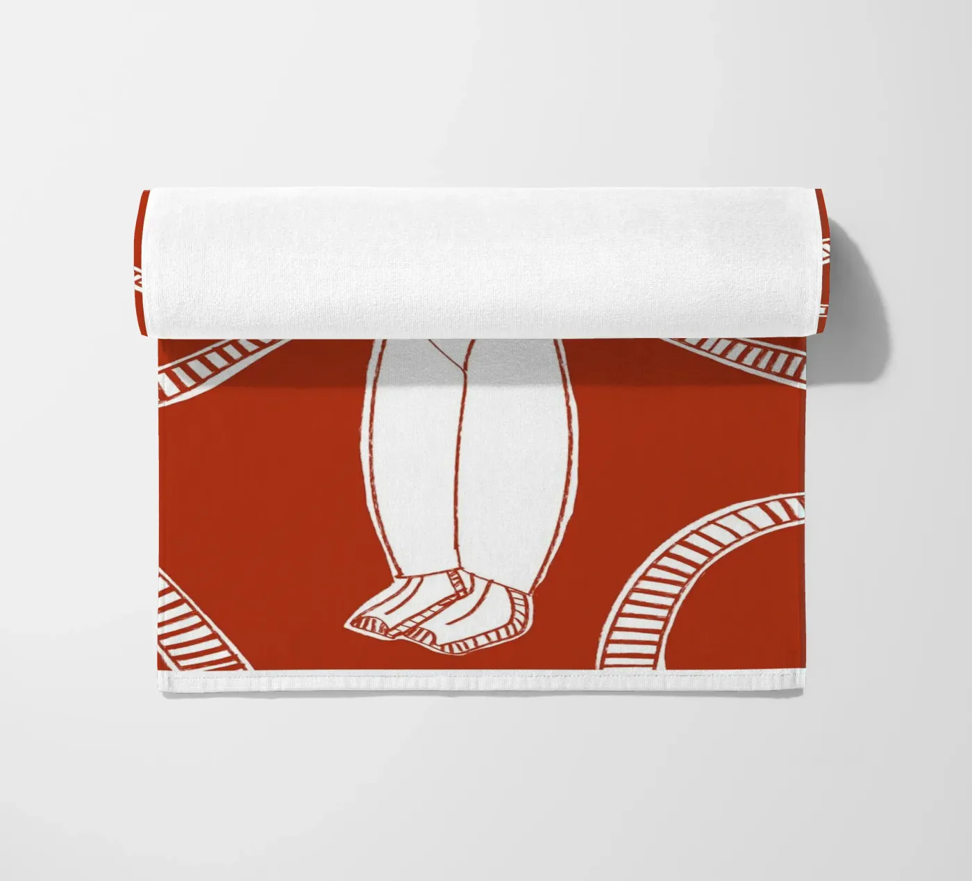 Essere testardi telo mare da Mela Patterns