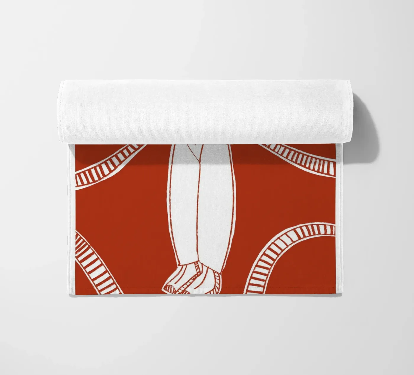 Essere testardi telo mare da Mela Patterns