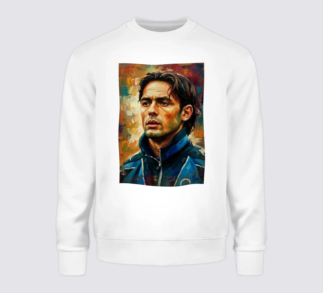 Filippo Inzaghi abstract art felpa da Lembayung art
