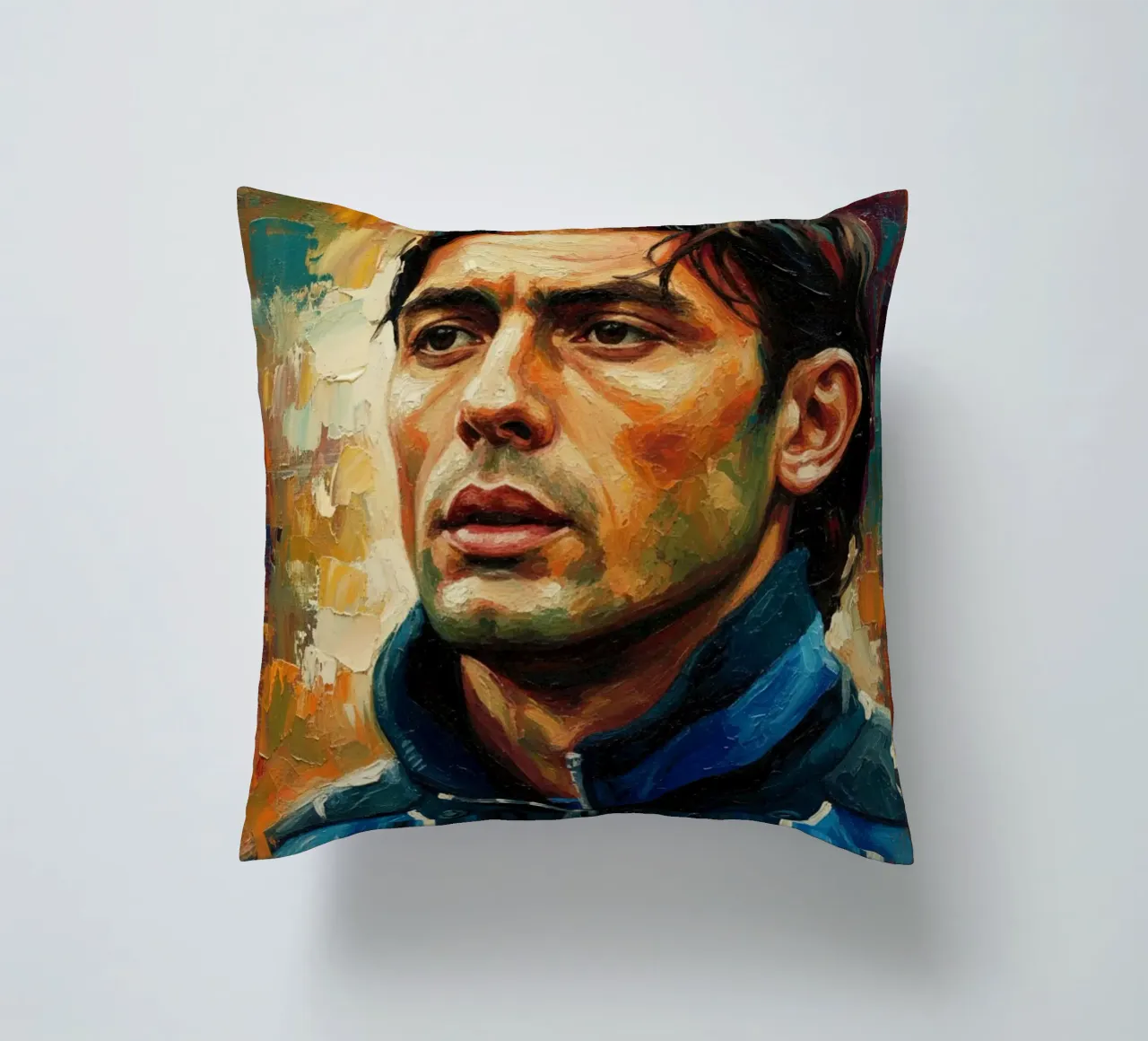 Filippo Inzaghi abstract art cuscino da Lembayung art