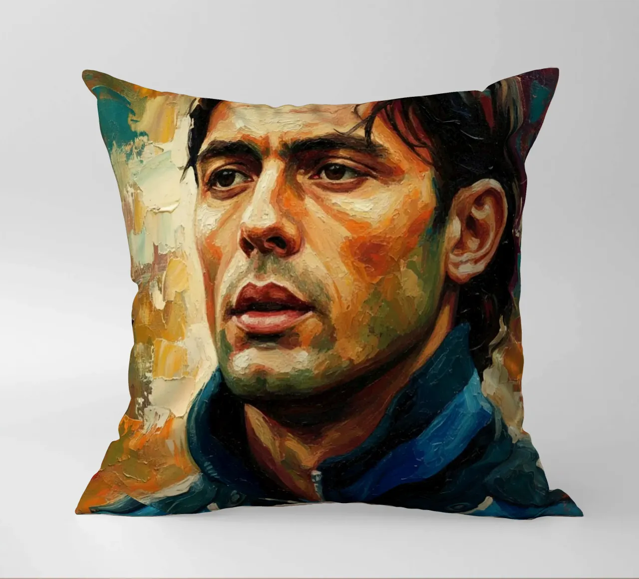 Filippo Inzaghi abstract art cuscino da Lembayung art