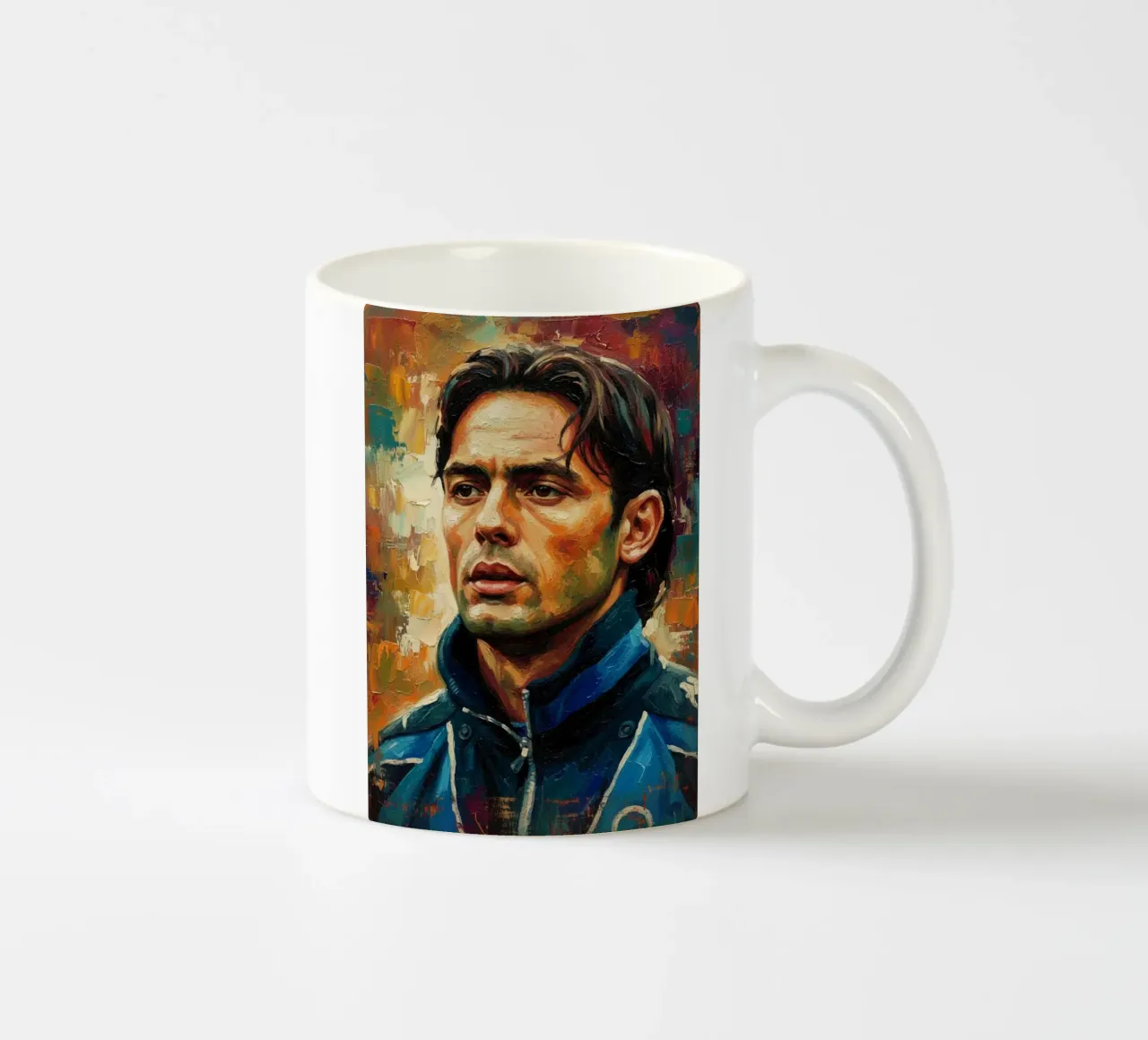 Filippo Inzaghi abstract art tazza in ceramica da Lembayung art